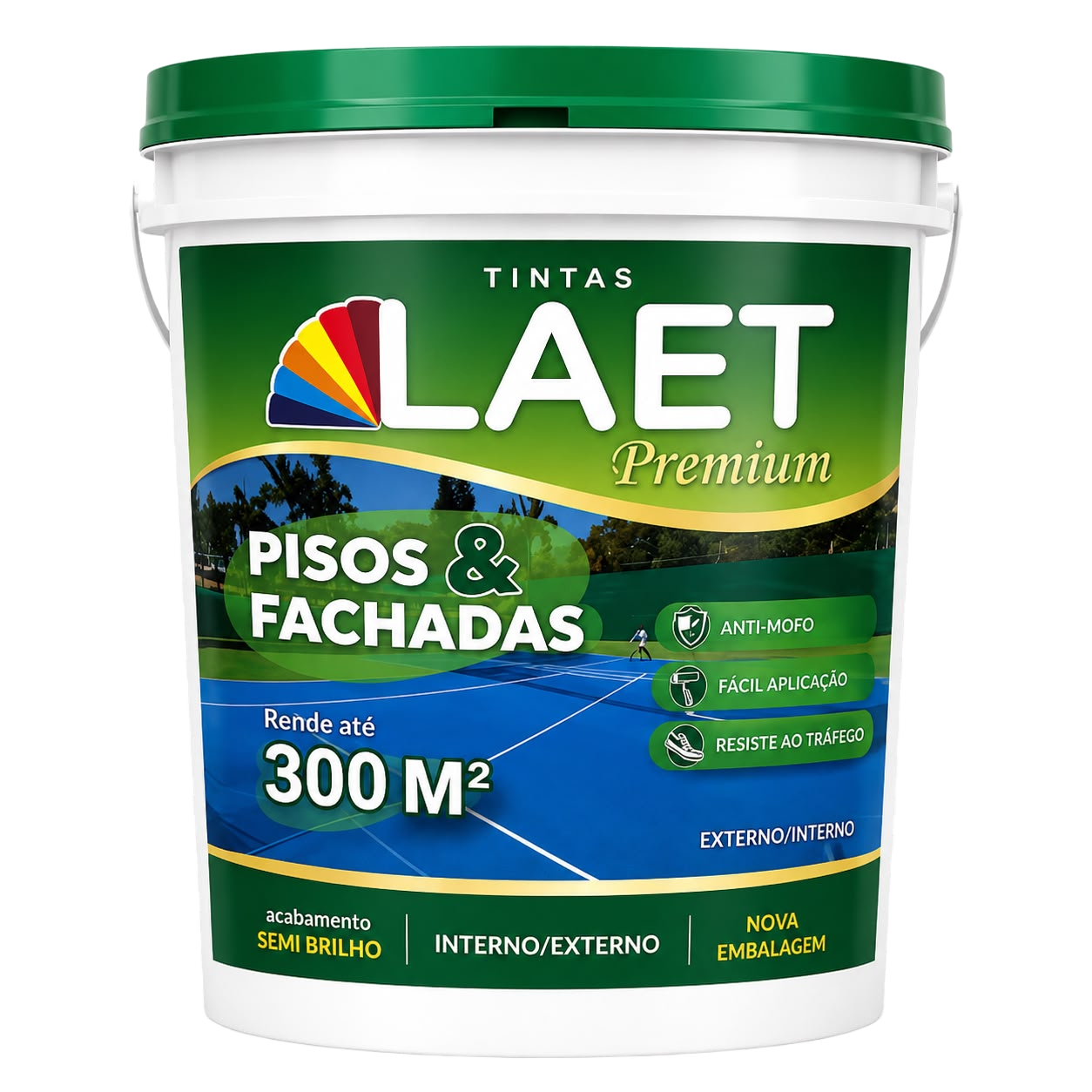 Tinta Piso Premium Laet